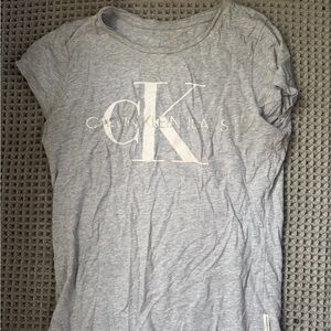 Calvin Klein Light Gray Tee